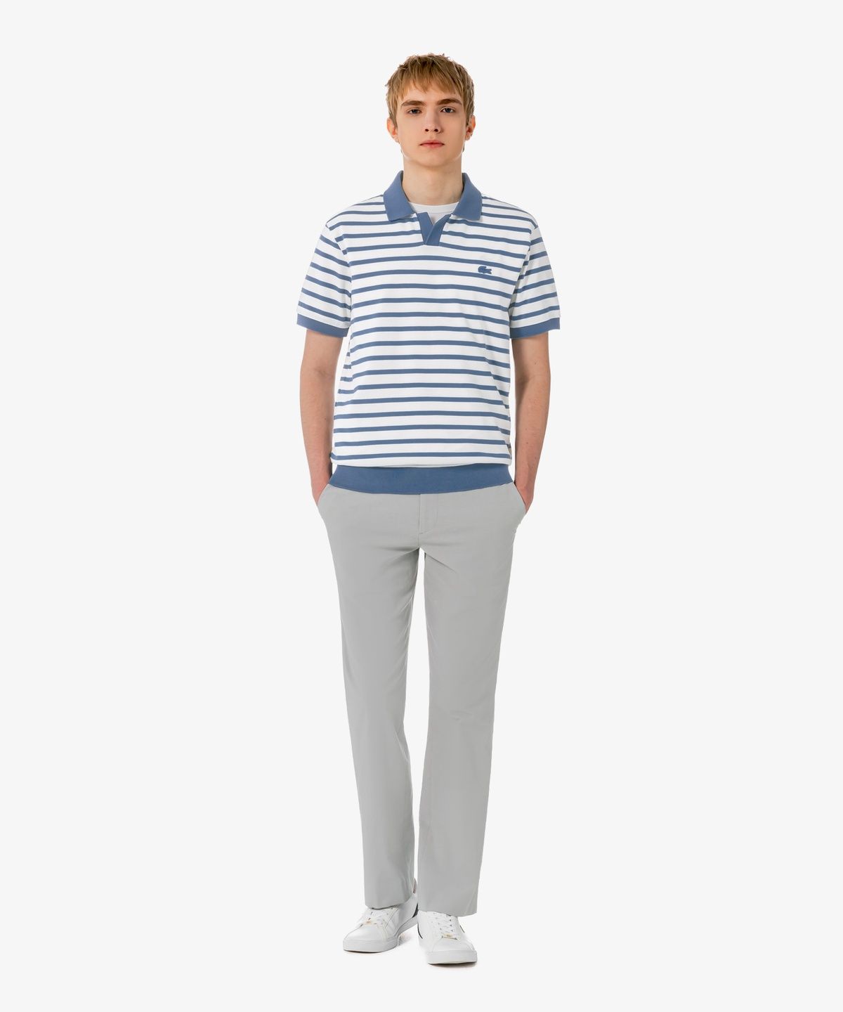 라코스테(LACOSTE) 남성 추연사 치노 HH354E-56G ACZ