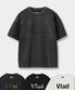 VLAD 컷오프 아플리케 반팔 티셔츠_4 COLOR