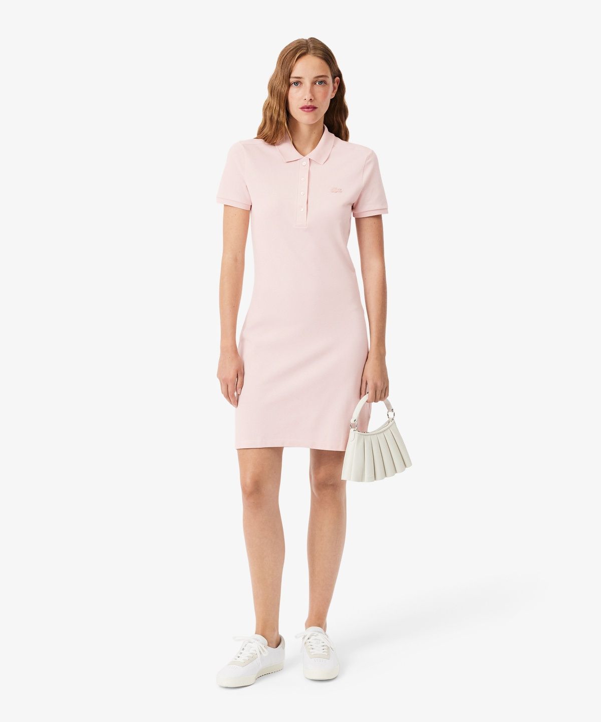 라코스테(LACOSTE) 여성 슬림핏 미니피케 폴로드레스 EF5473-56G ADY