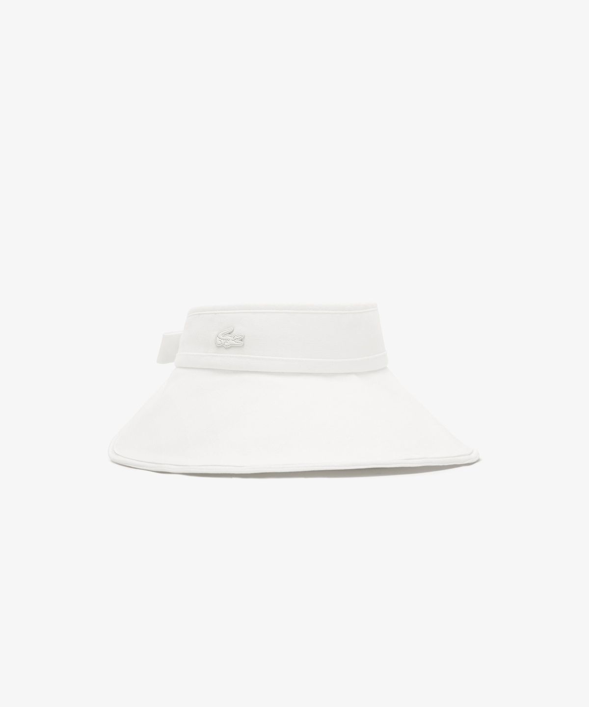 라코스테(LACOSTE) 여성 와이드 골프 리본 선바이저 RK350E-56G 001