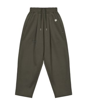 에센셜 커브드 스웻 팬츠 (카키)