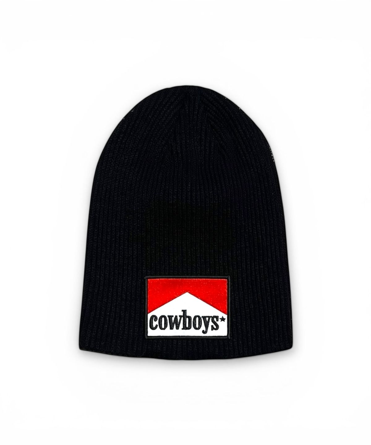 본슬리피(BORN SLIPPY) Cowboy Rib Short Beanie (Black)