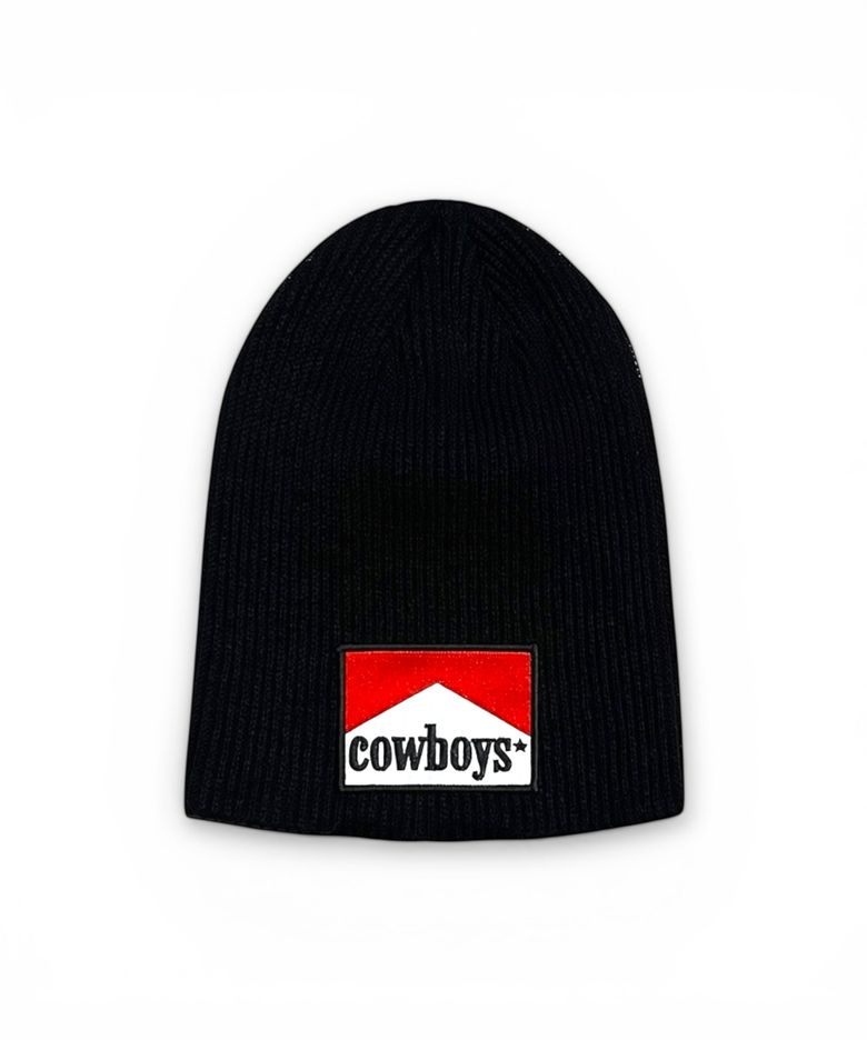 Cowboy Rib Short Beanie (Black)