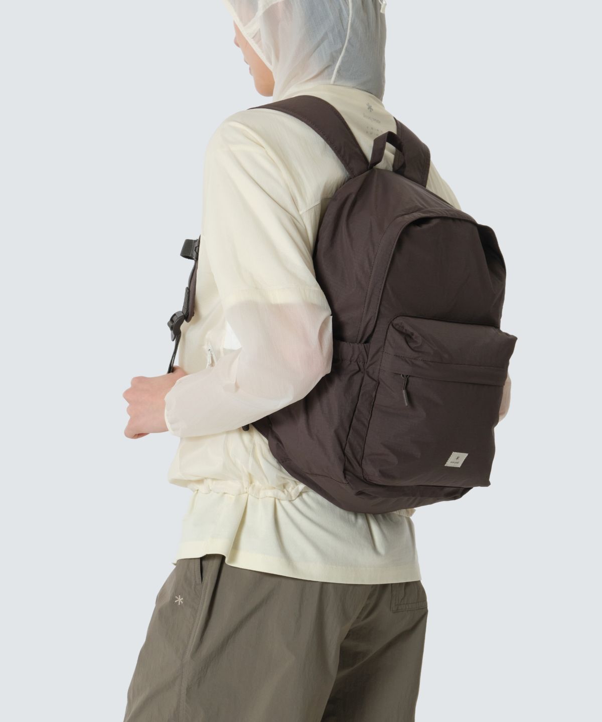 스노우피크 어패럴(SNOWPEAK APPAREL) 프로 라이트 경량 패커블 백팩 15L (S26MUTBP70) Chocolate Khaki
