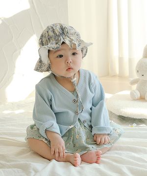 귀욤뽀짝한 쪼꼬미의 귀여운 가디건 - 아기 골지 가디건