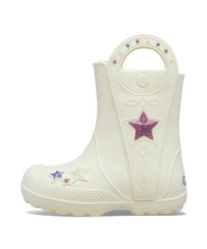 핸들 잇 웨스턴 메탈릭 부츠 토들러 - 서밋 화이트 / 212547-2MD