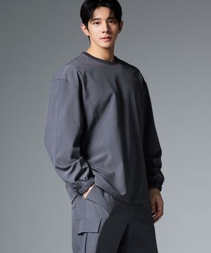 쿨리스트 우븐 오버핏 롱슬리브 XML1TL1101