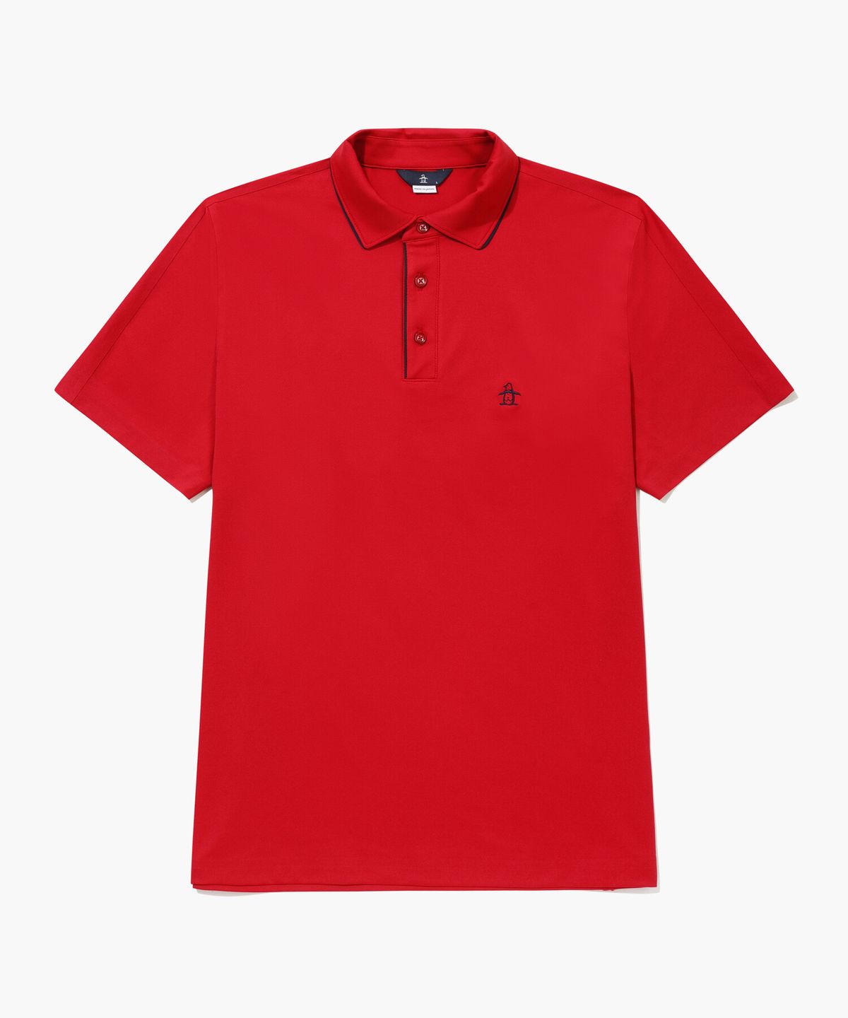 먼싱웨어(MUNSINGWEAR) 남성 무쏘 카라 티셔츠 레드 MR211MTS43