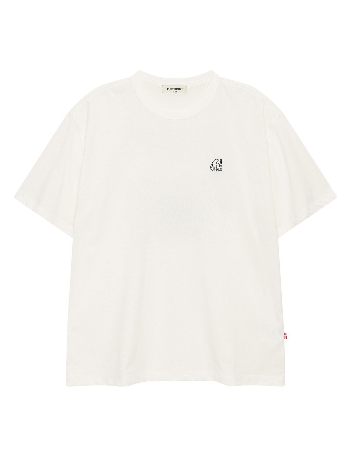 노르디스크(NORDISK) 카라반 카툰 반팔 티셔츠 - U_Off White