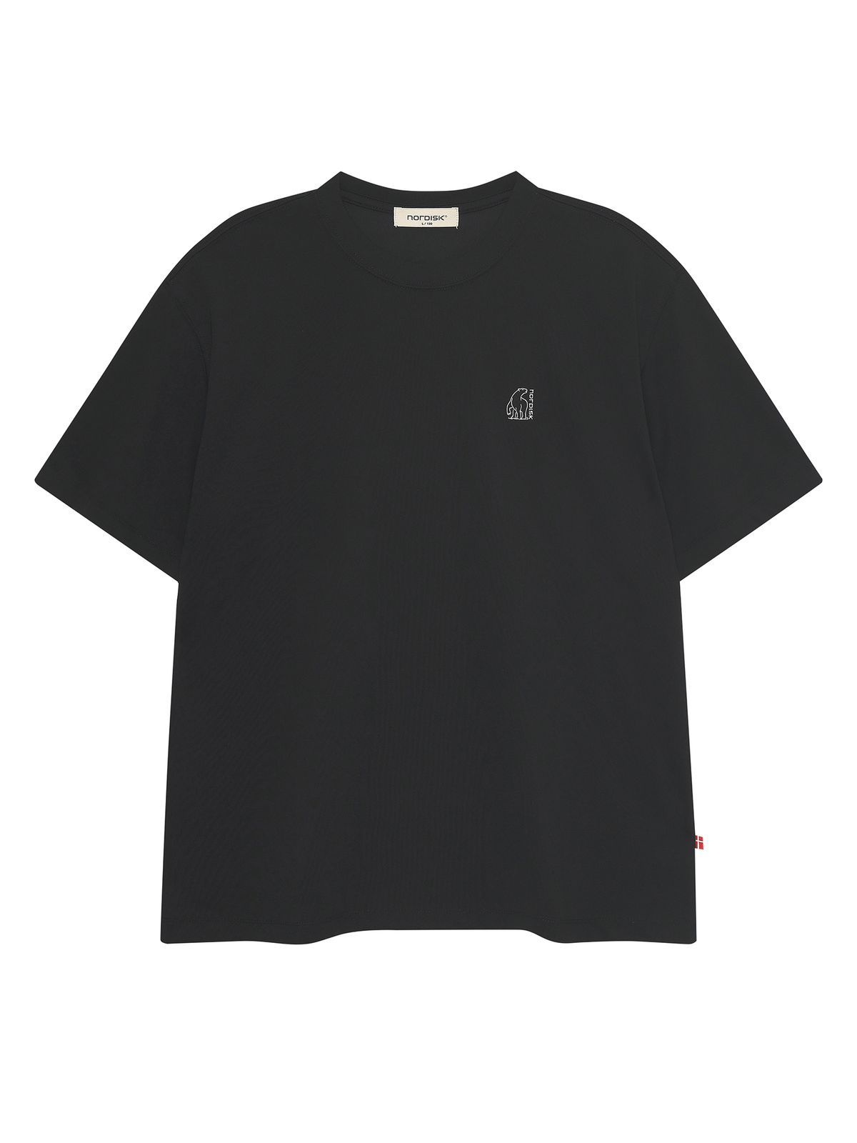 노르디스크(NORDISK) 카라반 카툰 반팔 티셔츠 - U_Black