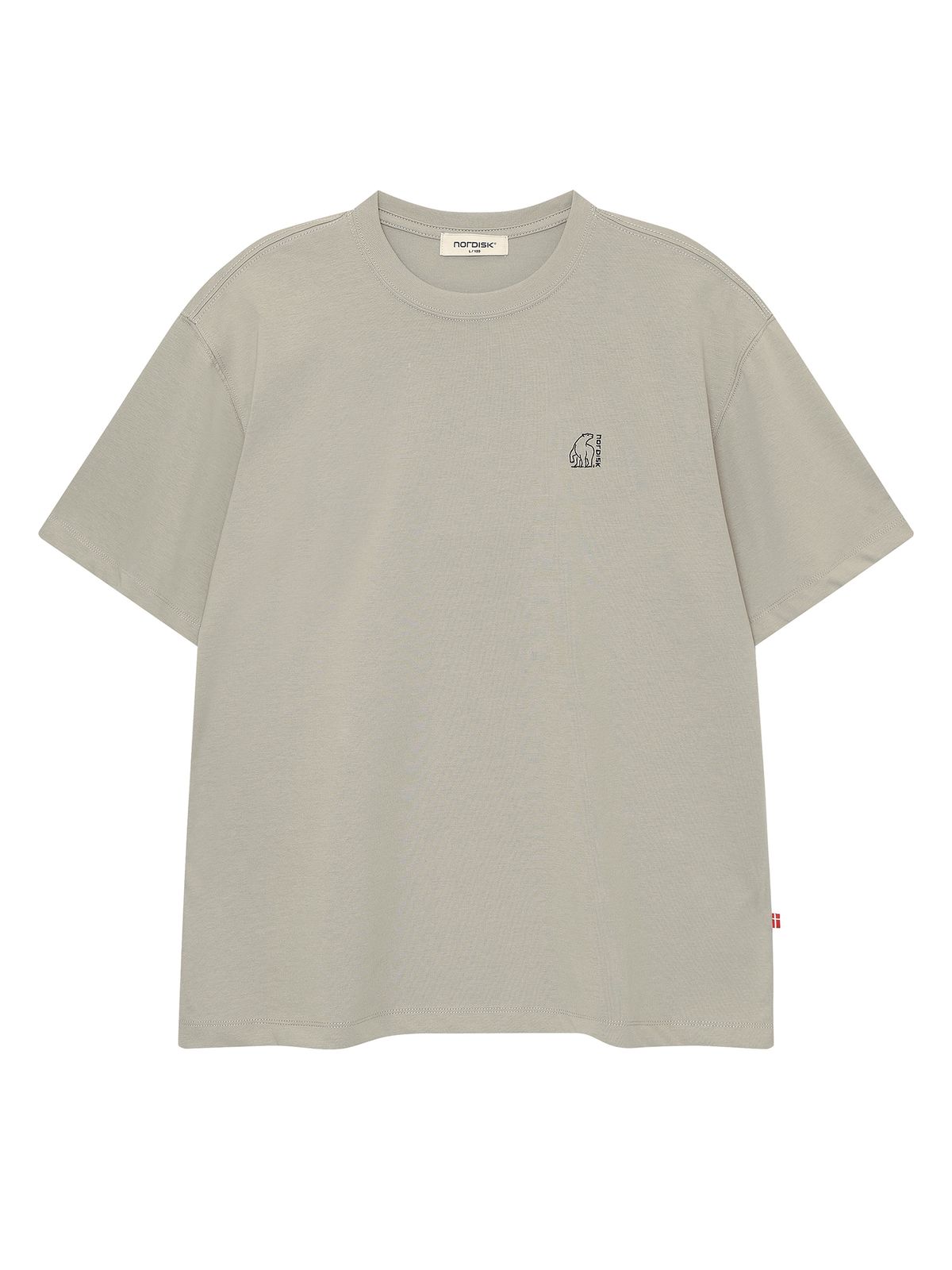 노르디스크(NORDISK) 카라반 카툰 반팔 티셔츠 - U_SHIMMER GREY