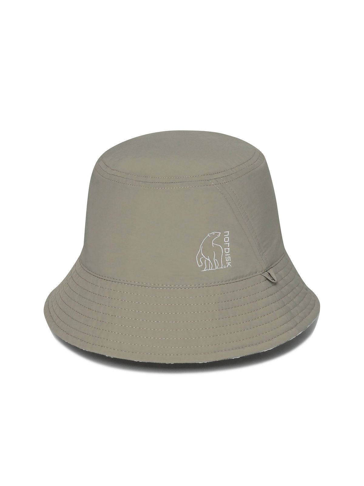 노르디스크(NORDISK) [휘게하이크] 체크 리버서블 버킷햇_Beige BROWN