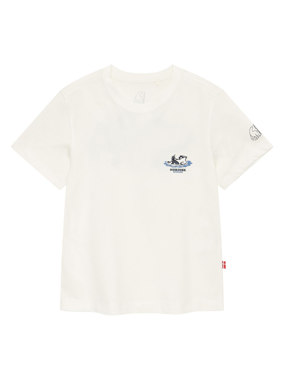 노르디스크(NORDISK) 썸머 폴라베어 반팔 티셔츠 - K_Off White