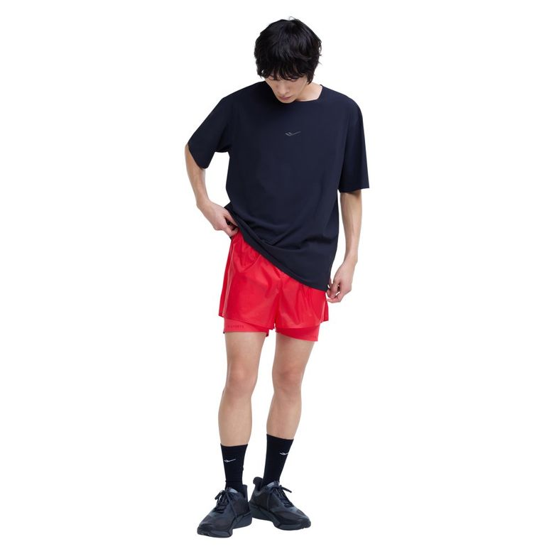 남성 투인원 레이싱 3부 반바지
