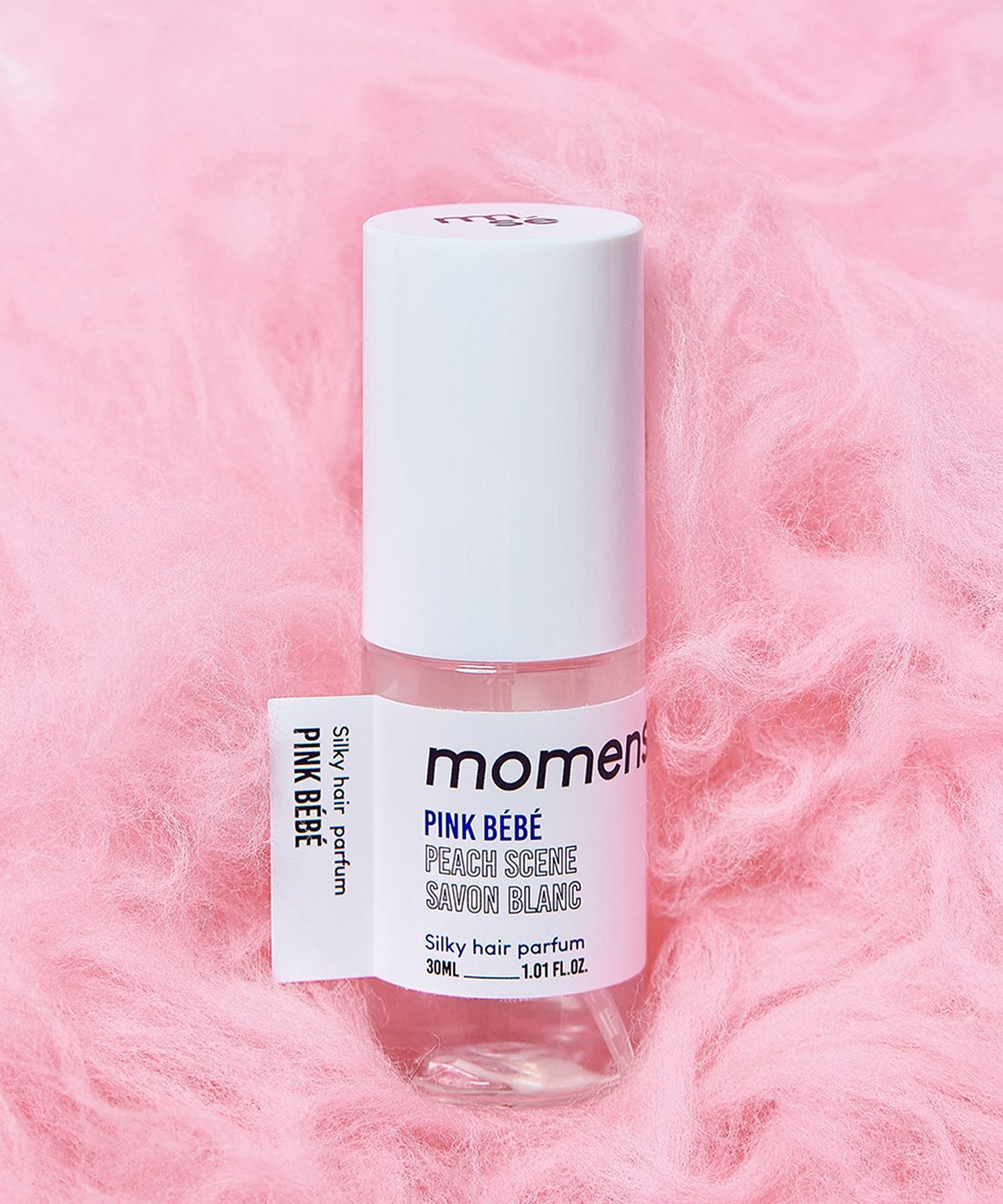 모멘센트(MOMENSCENT) [핑크파우더향]핑크베베 헤어퍼퓸_30ml