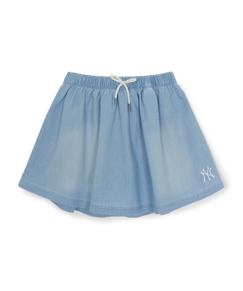 베이직 쿨필드 데님 스커트 NY (L.Blue)