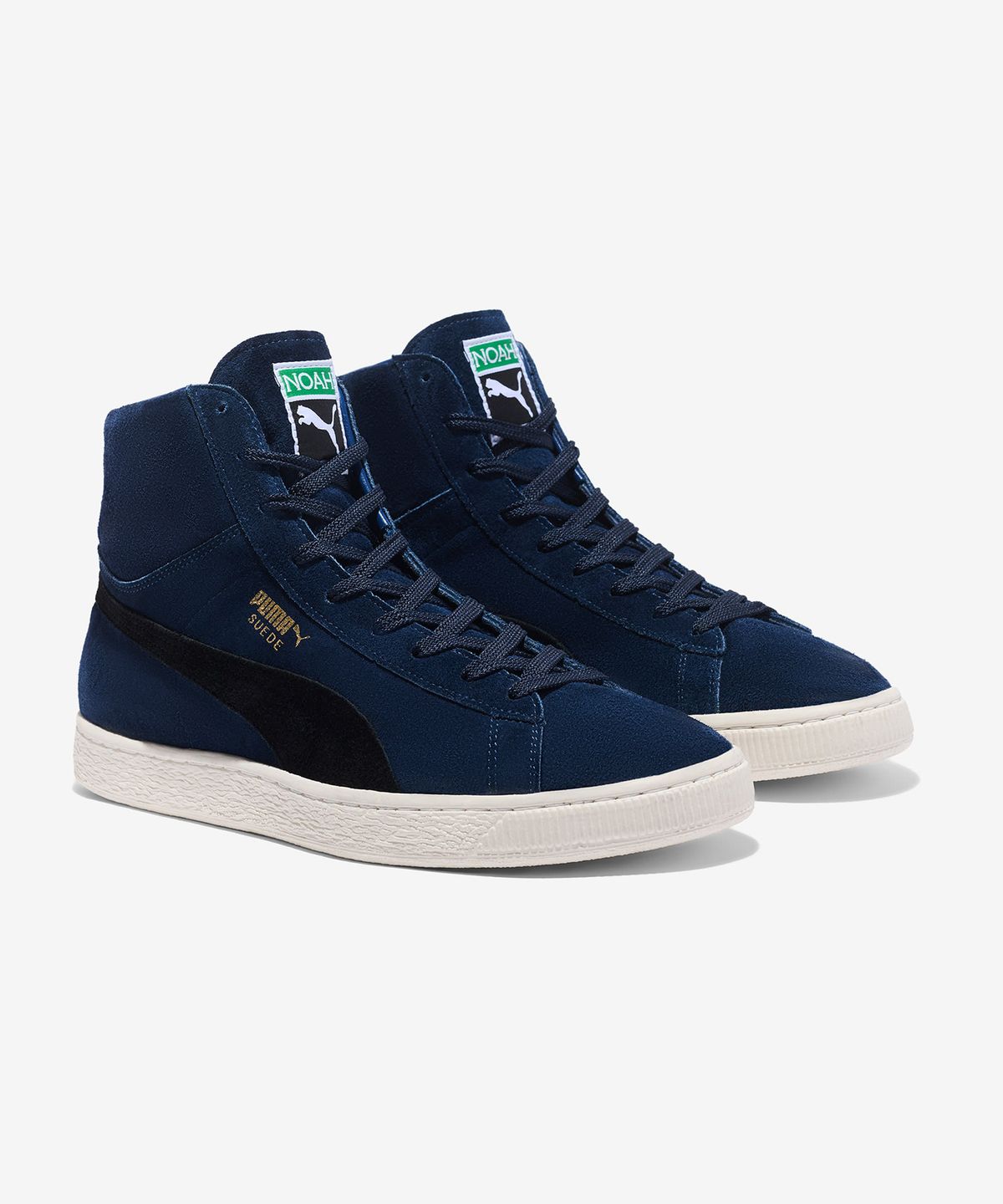 노아(NOAH) (U) 푸마 X 노아 스웨이드 미드 MIJ 블루 네이비 크림 PUMA x Noah Suede Mid MIJ Blue/Navy/Cream