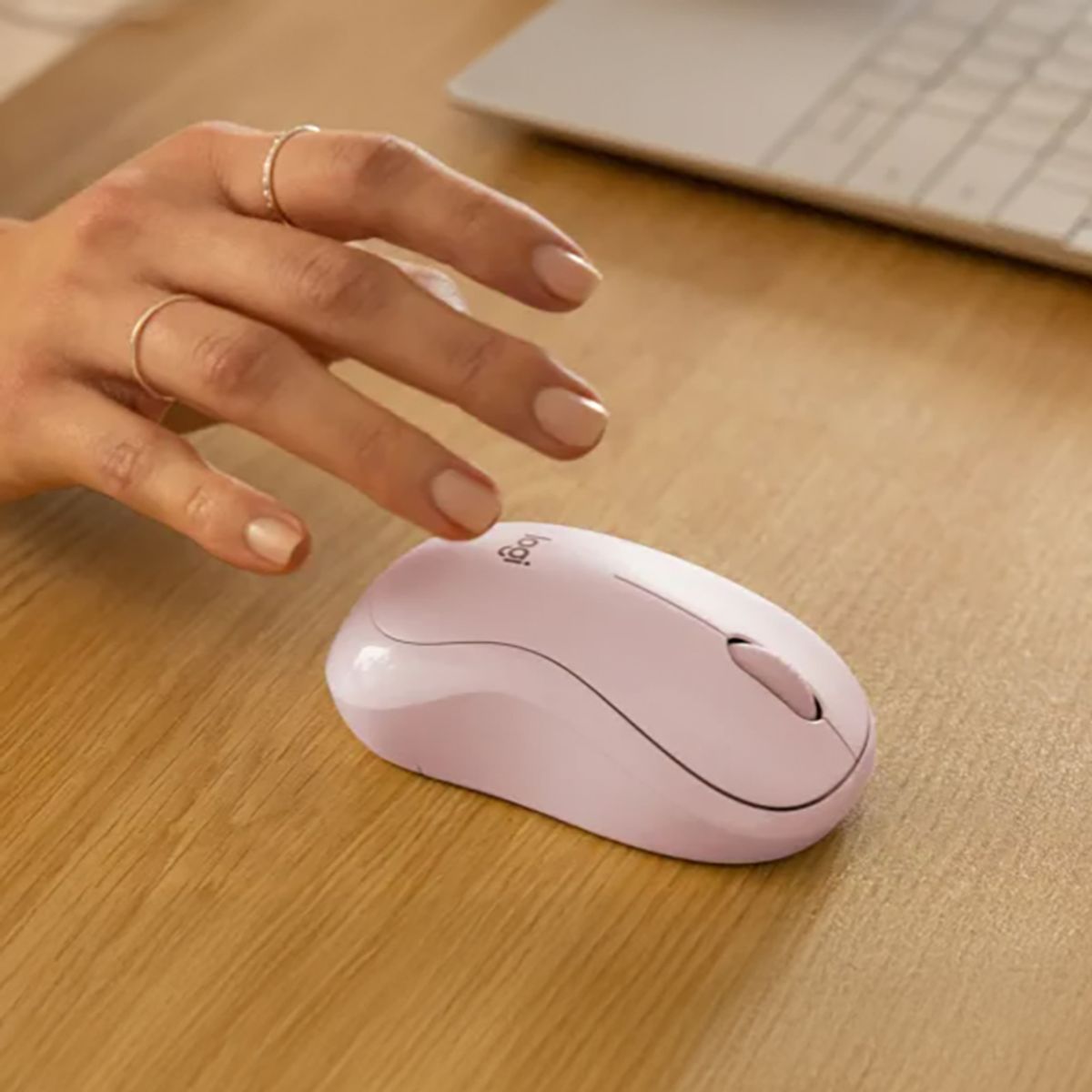 로지텍(LOGITECH) 로지텍코리아 공식 M240 수신기 미포함 무소음 무선 블루투스 마우스 파우더핑크