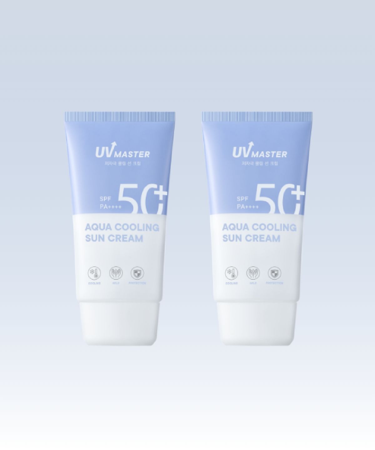 토니모리(TONYMOLY) [2pack] 유브이 마스터 아쿠아 쿨링 선크림 50ml
