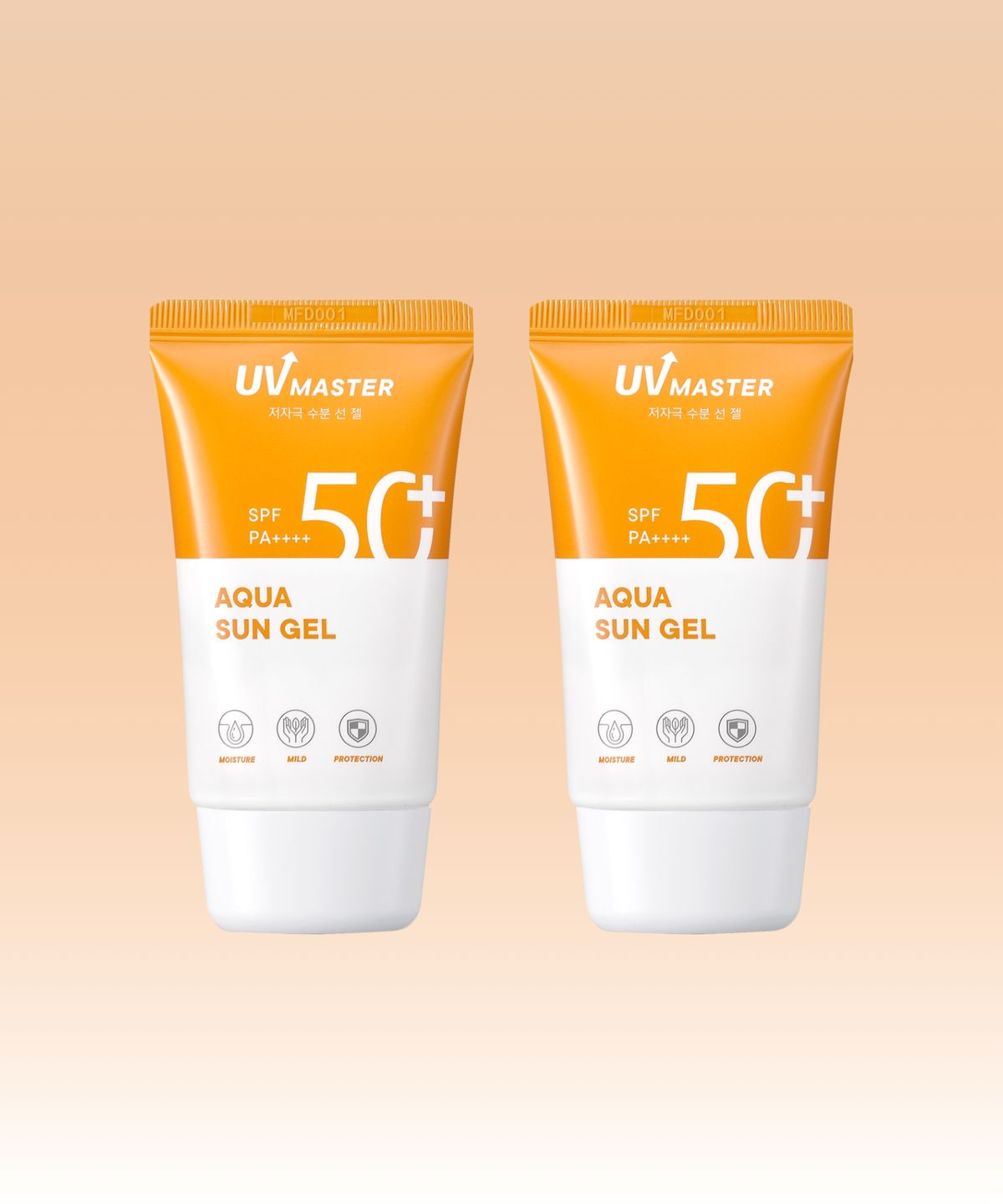 토니모리(TONYMOLY) [2pack] 유브이 마스터 아쿠아 선 젤 50ml