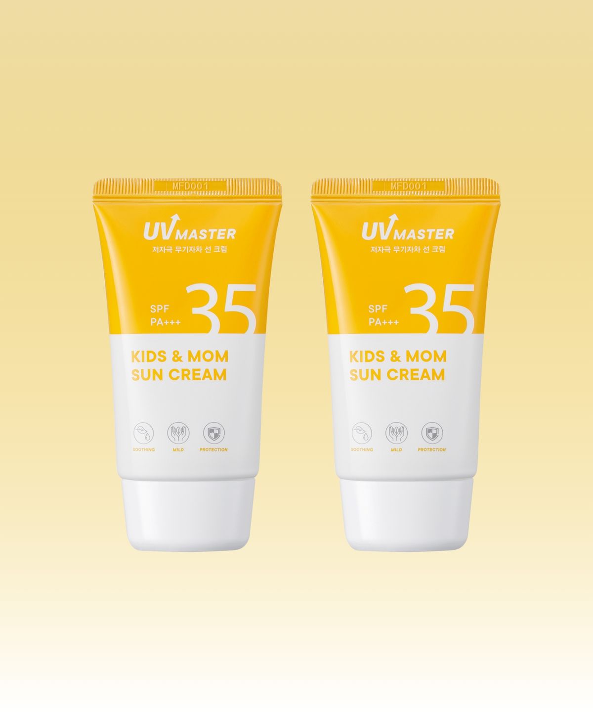 토니모리(TONYMOLY) [2pack] 유브이 마스터 키즈 앤 맘 선크림 45ml