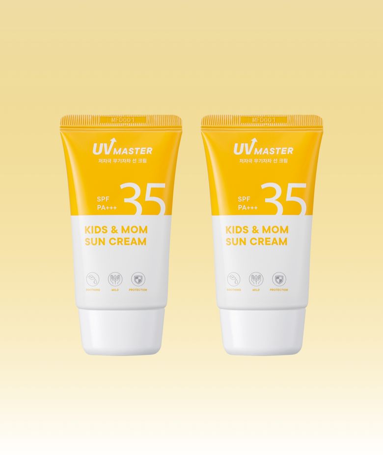 [2pack] 유브이 마스터 키즈 앤 맘 선크림 45ml