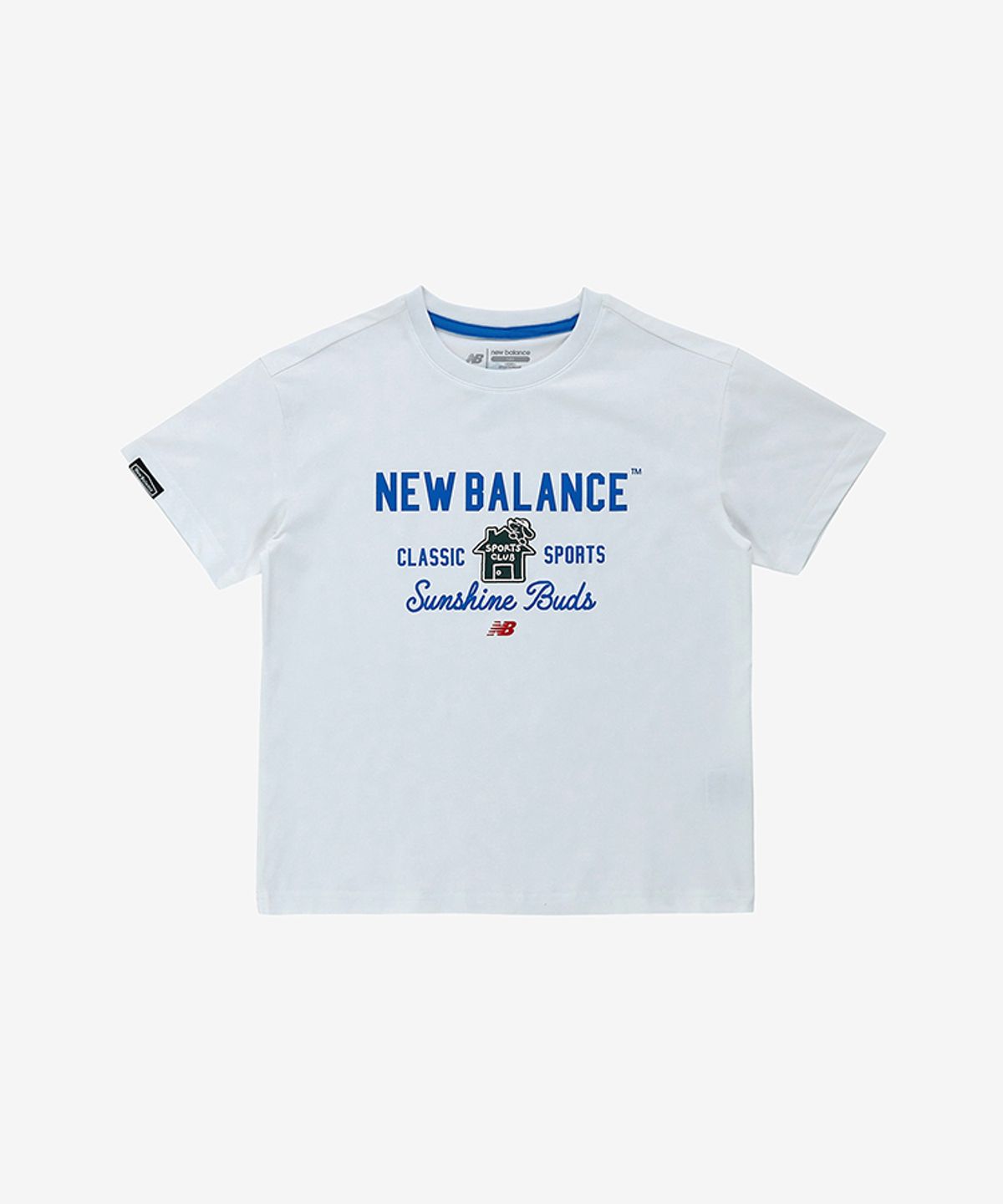 뉴발란스 키즈(NEWBALANCEKIDS) Sweet home_아동 기능성 프론트 로고 반팔티 NK9EG2551U10