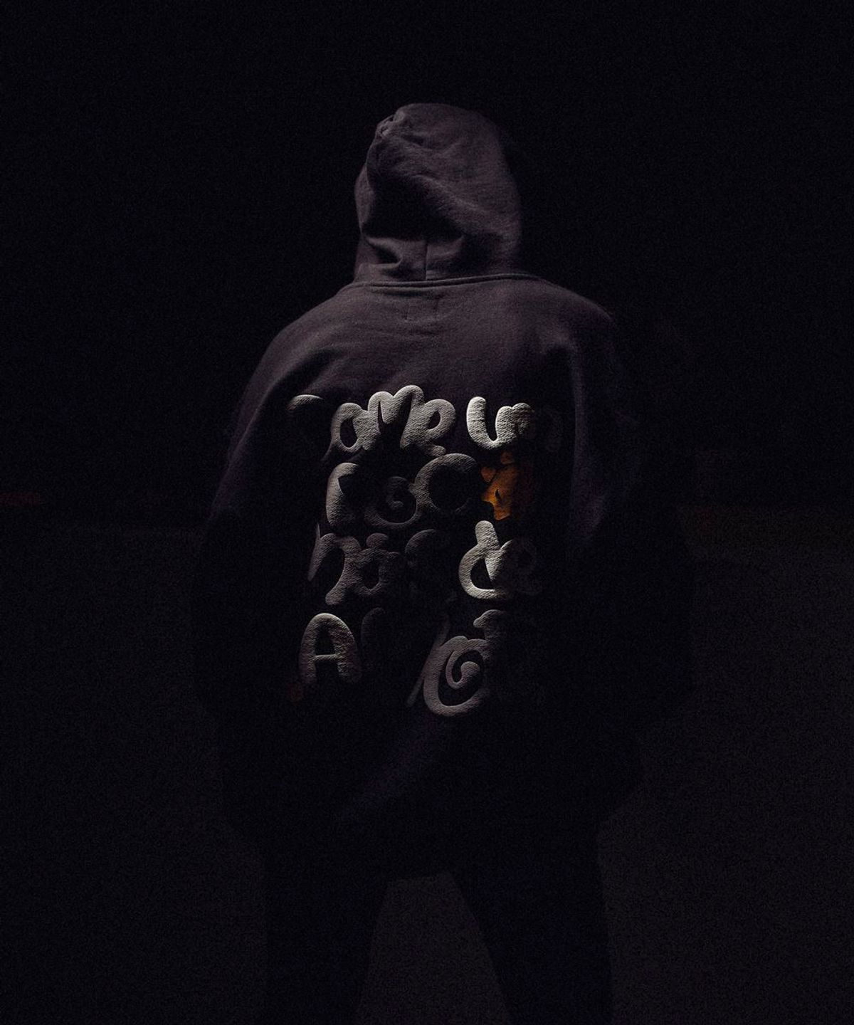 모빈스알(MOVINS.R) (후디 블랙) PENNA AMOR SWEAT HOODIE BLACK