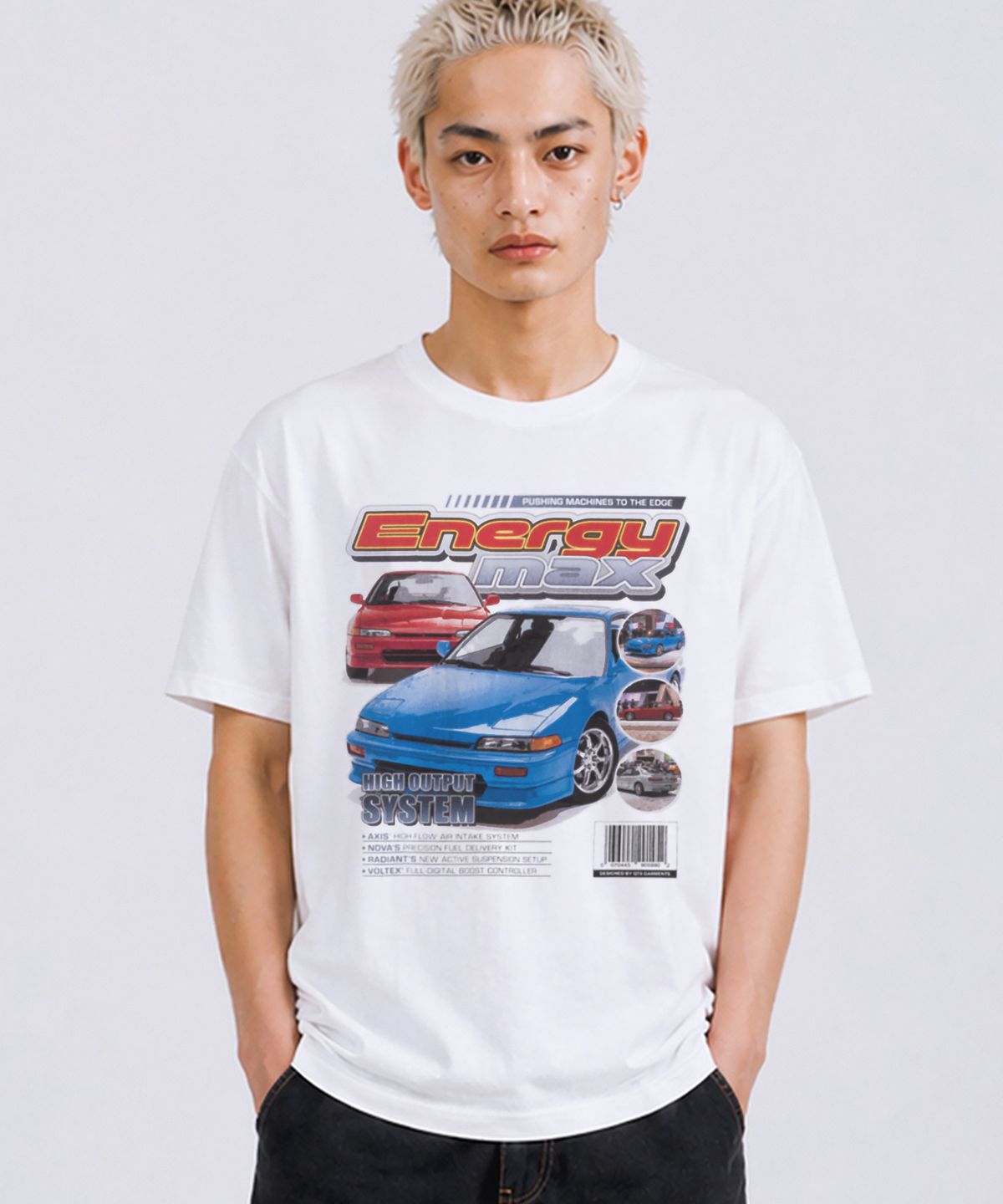 큐티에잇 가먼츠(QT8 GARMENTS) LB Energy Max Washed Tee (Ivory)