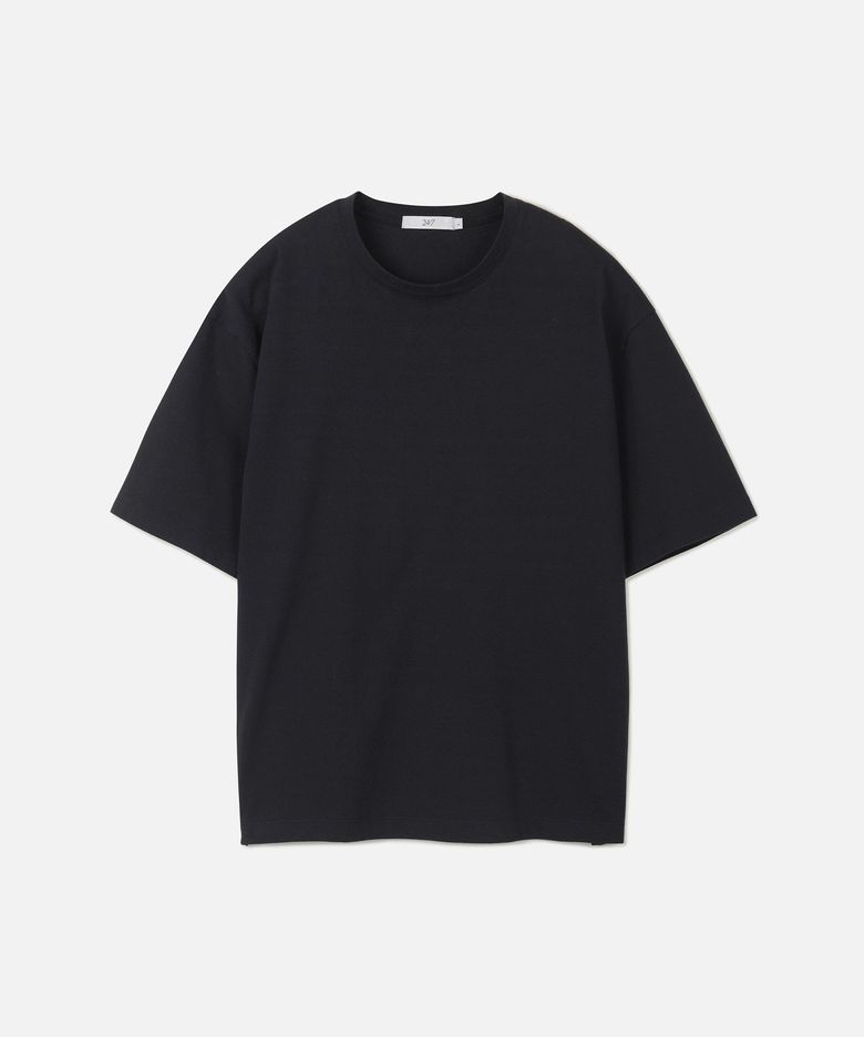 코튼 아스킨 블렌디드 크롭 티 DARK GRAY