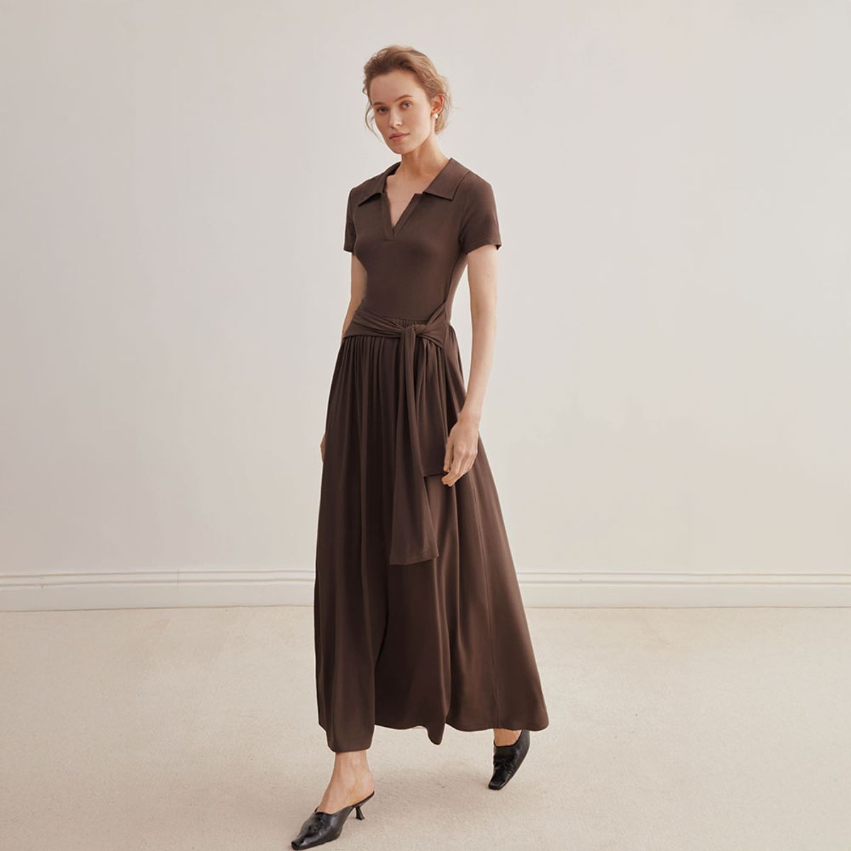 와이와이아이엠(YYIAM) YY_Strap waist dress