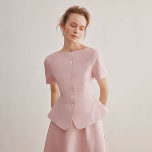 YY_French waist suit