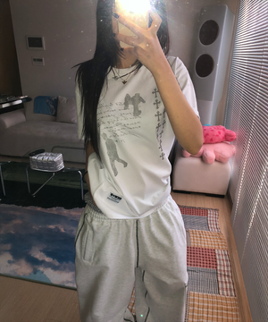 WALK 오버핏 반팔티