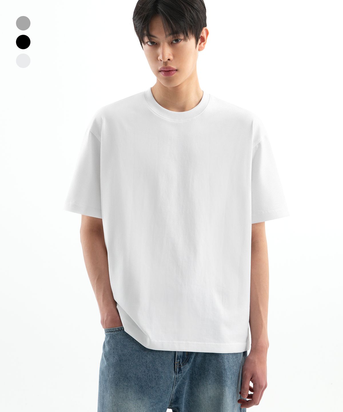 브렌슨(BRENSON) 컴포트 라운드 반팔티 ( 3Color )