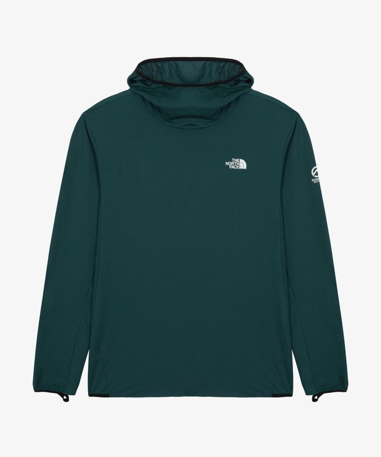 NM5PS08C 남성 메라피크 긴팔 후디 PINE