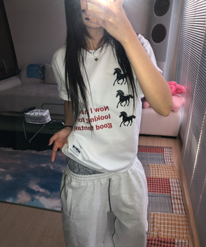 NWWW 오버핏 반팔티