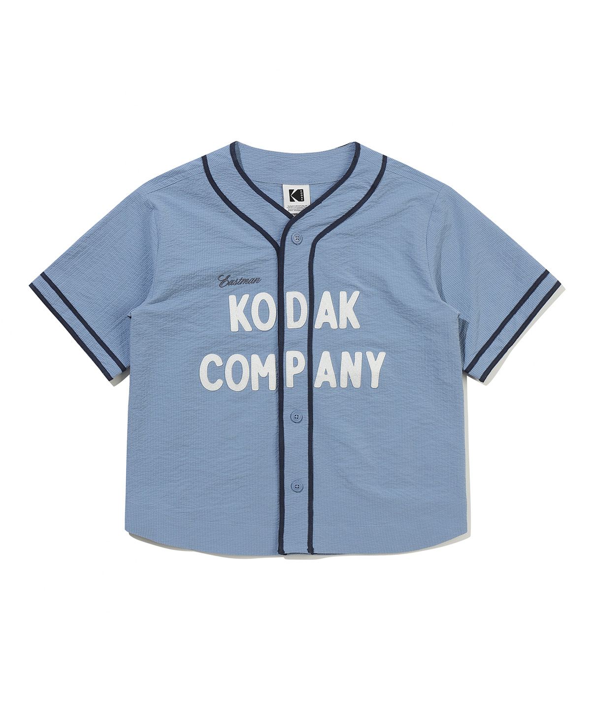 코닥 키즈(KODAK KIDS) 코닥컴퍼니 시어샷 베이스볼 셔츠 키즈 S.BLUE