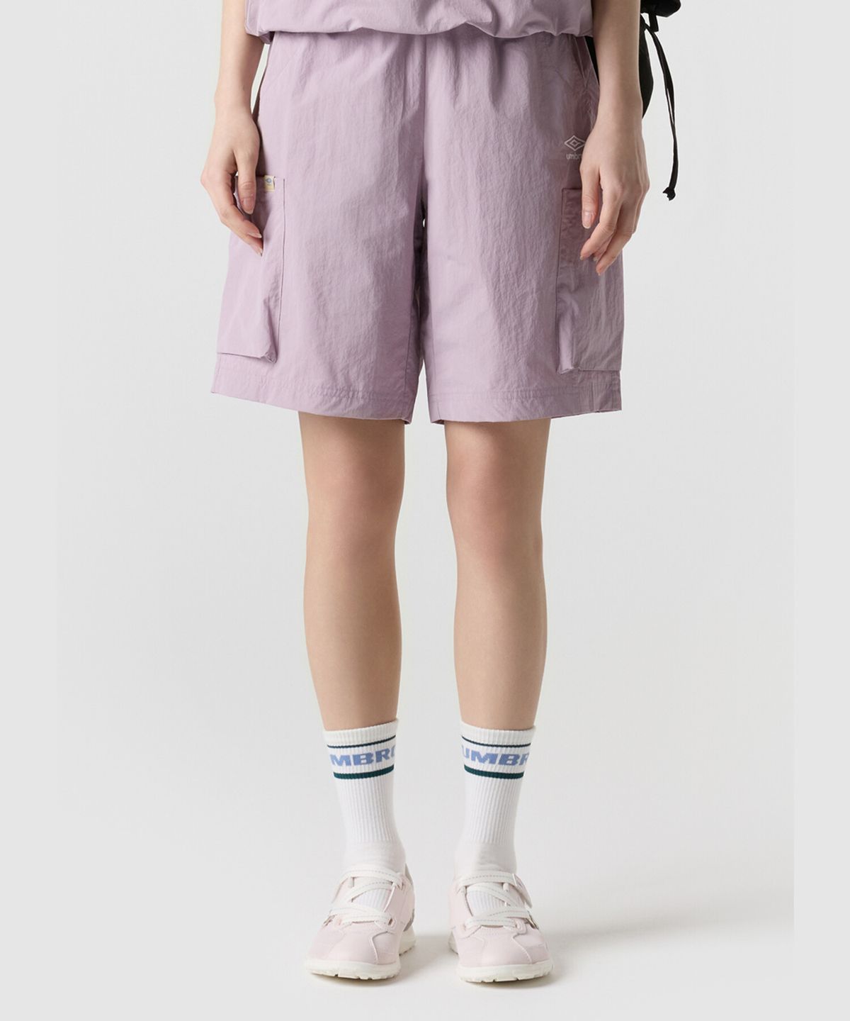 엄브로(UMBRO) 하이웨이 5.5부 카고 반바지 핑크 UR223CHP41