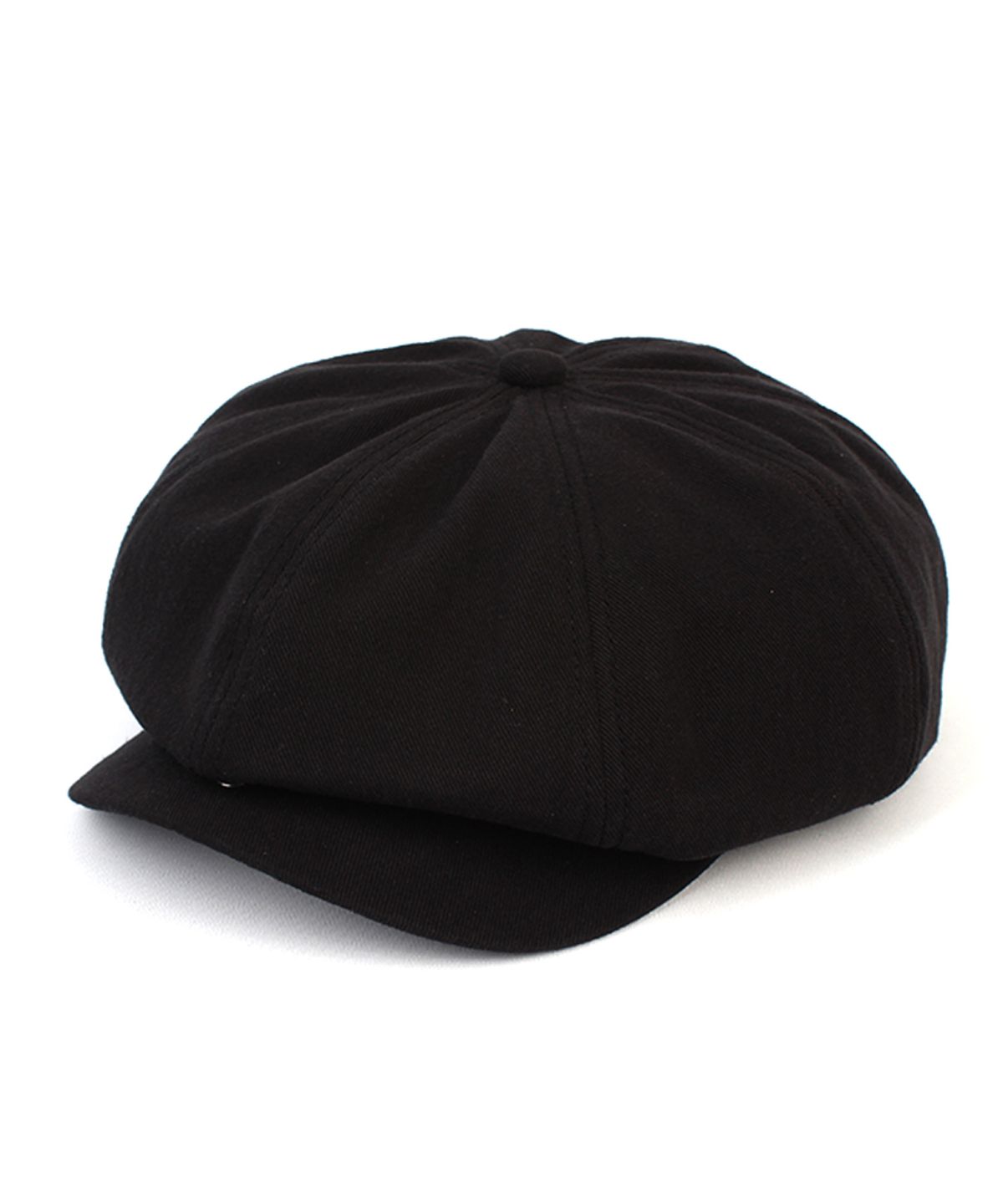 유니버셜 케미스트리(UNIVERSAL CHEMISTRY) Overfit Black Newsboy Cap 뉴스보이캡
