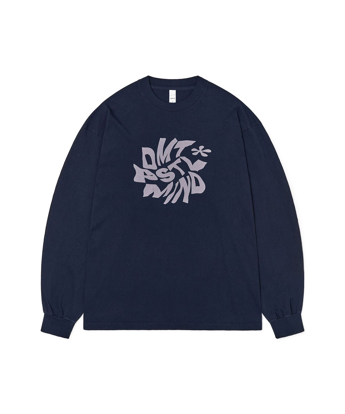 디미토(DIMITO) DMT SPIRAL LSV GD 6.5OZ TEE NAVY
