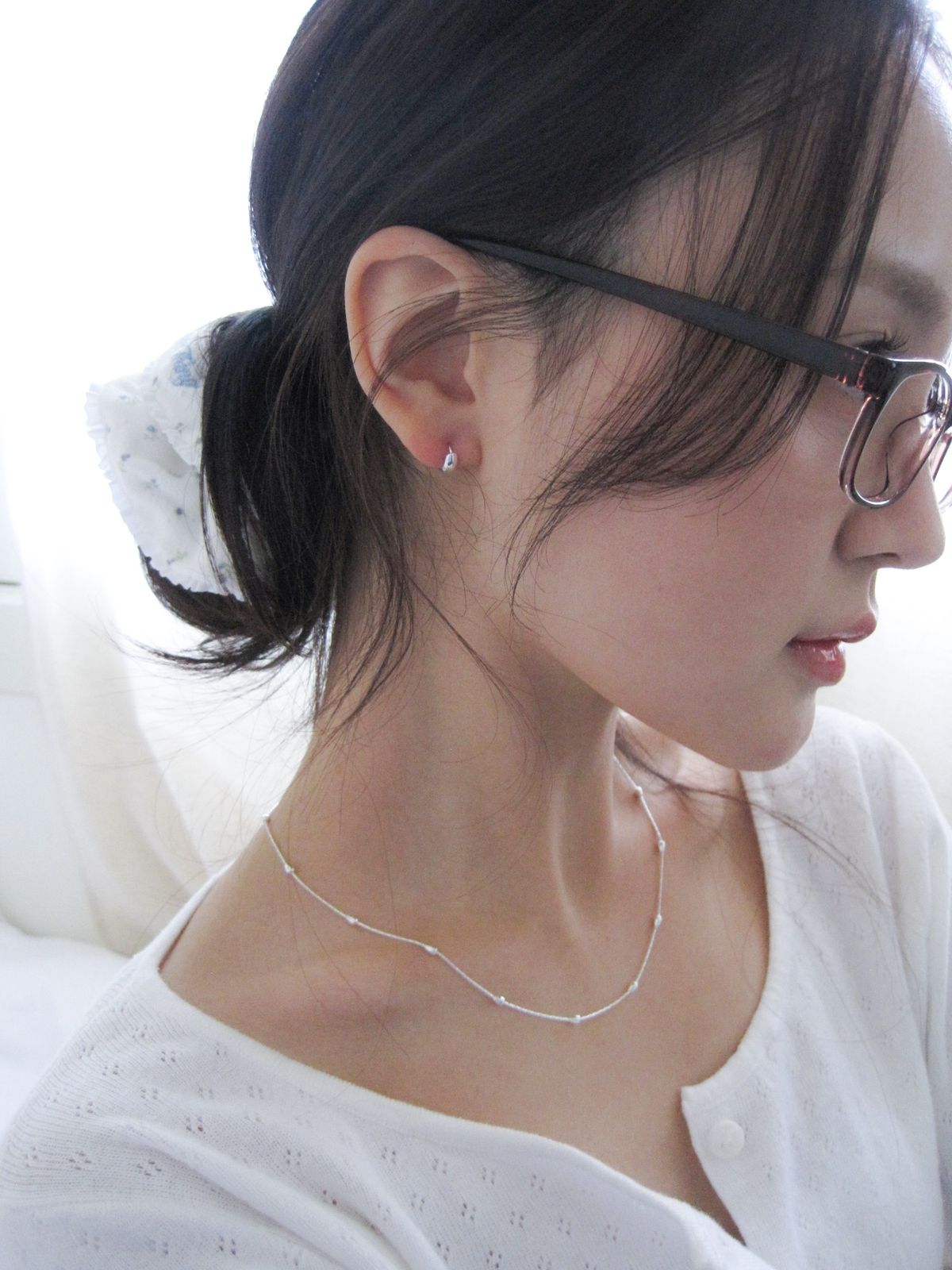 둥그런(DUNGEUREON) [925 Silver] Drew Bold Earrings