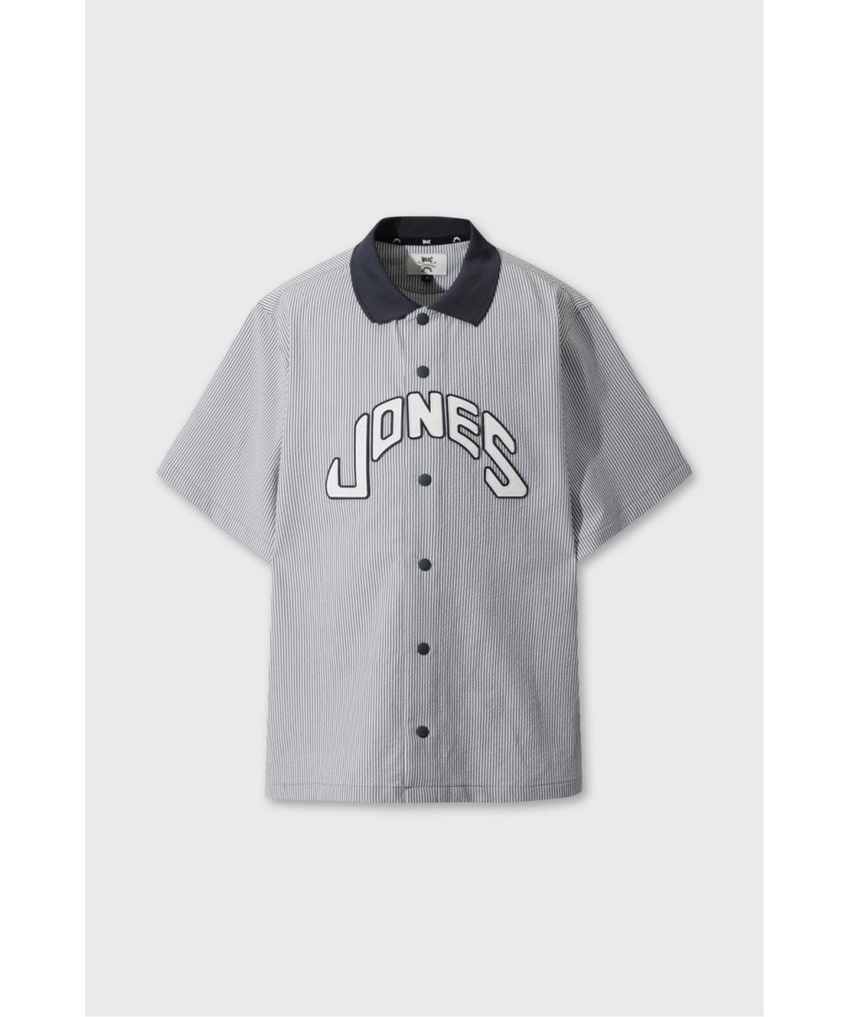 왁(WAAC) [WAAC X JONES] Men’s Seersucker Shirts WMTCM26470NYX