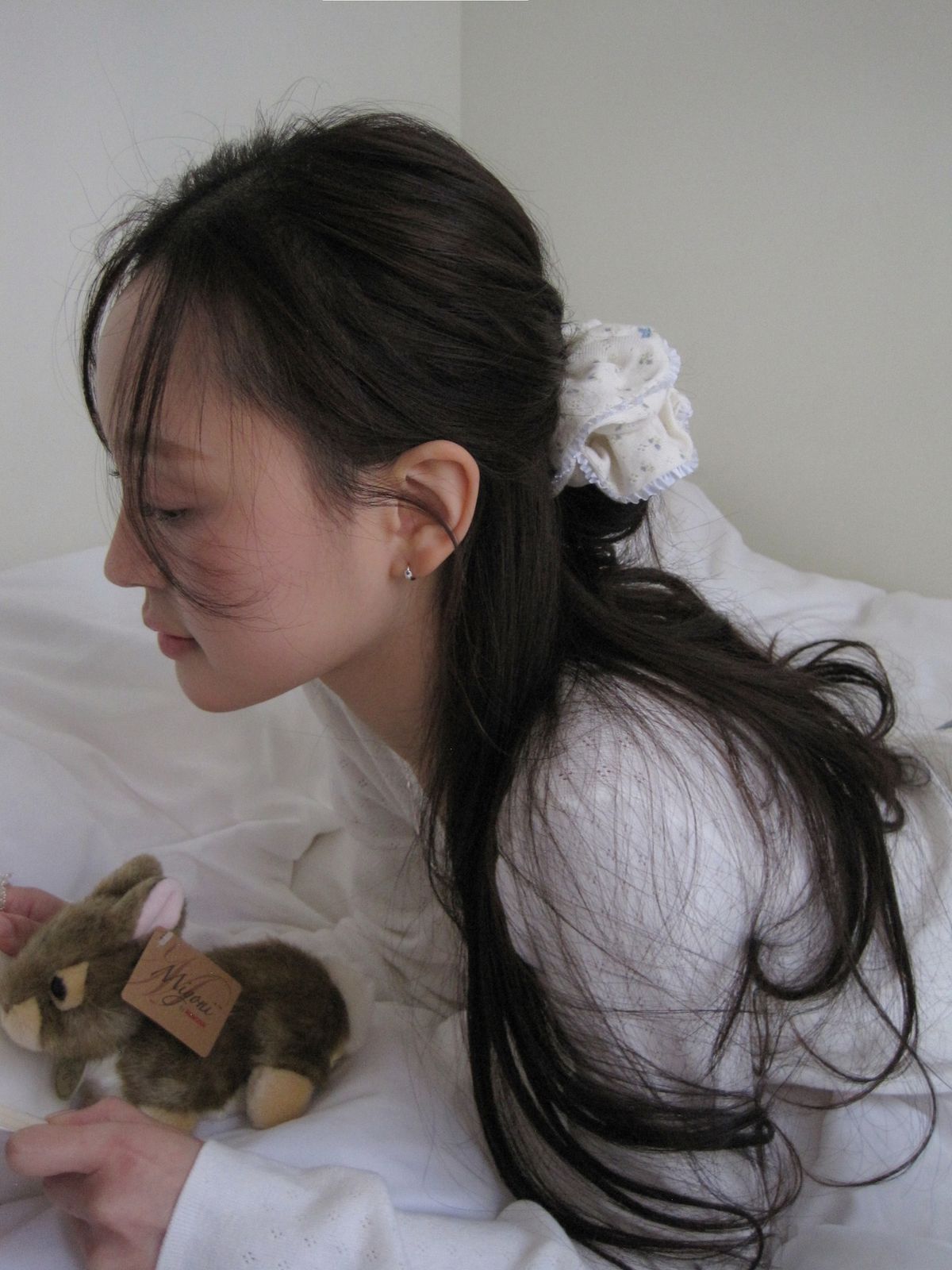 둥그런(DUNGEUREON) Phoebe Scrunchie (Butter, 2 Type)