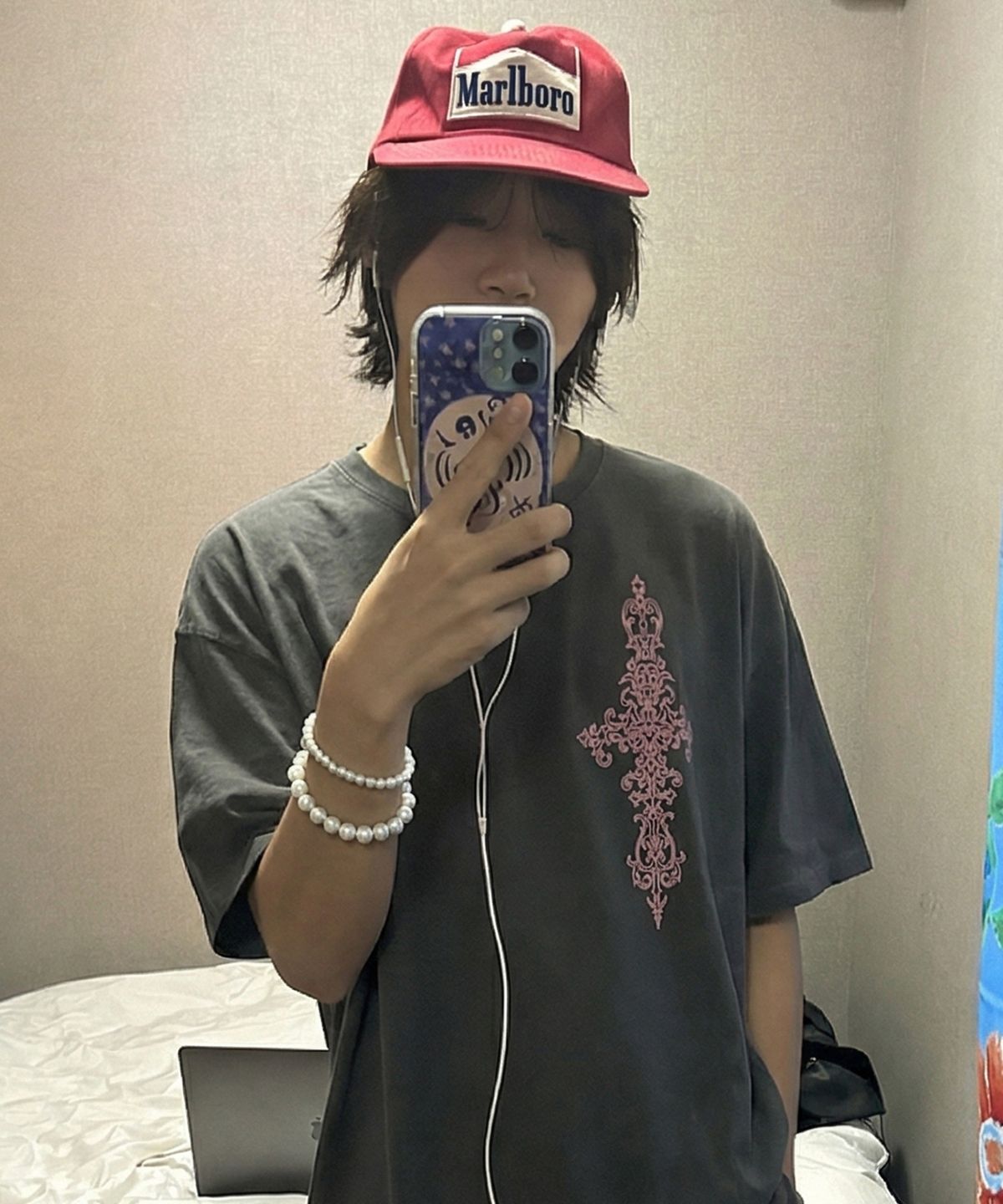 그레이버(GRAVER) [UNISEX]SIM CROSS 반팔티_CHARCOAL