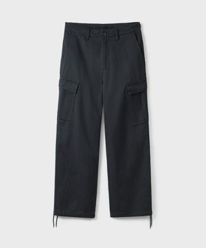 [V2] M65 WIDE CARGO PANTS [WASHED BLACK]