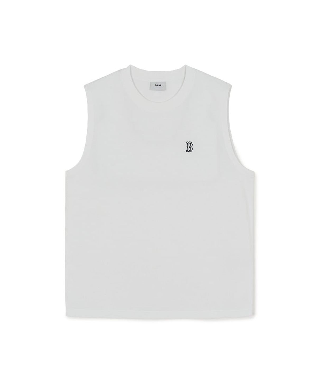 엠엘비(MLB) 베이직 스몰로고 나시 티셔츠 BOS (White)