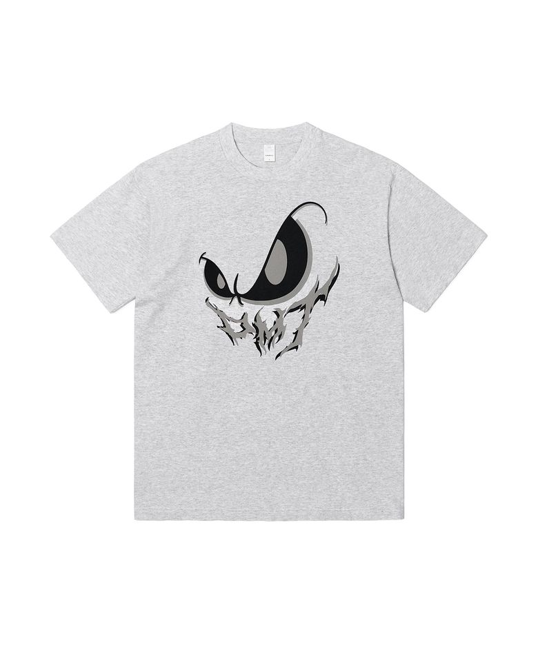 DMT EVIL MASK SSV GD 6.5OZ TEE ASH