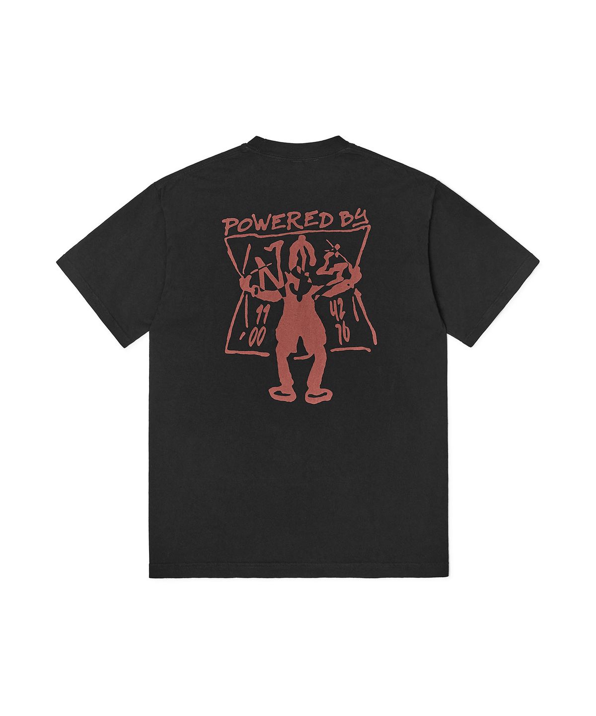 디미토(DIMITO) POWERED BY NSS SSV GD 6.5OZ TEE BLACK