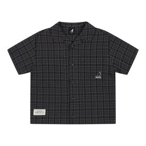 시어서커 숏 슬리브 셔츠 SB 0220 차콜