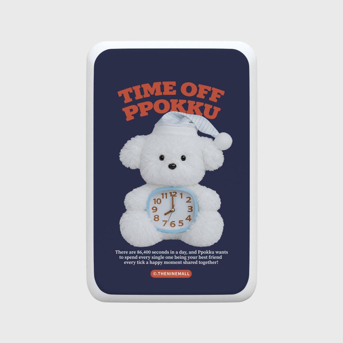 더나인몰(THE NINEMALL) time off ppokku [맥세이프 보조배터리]